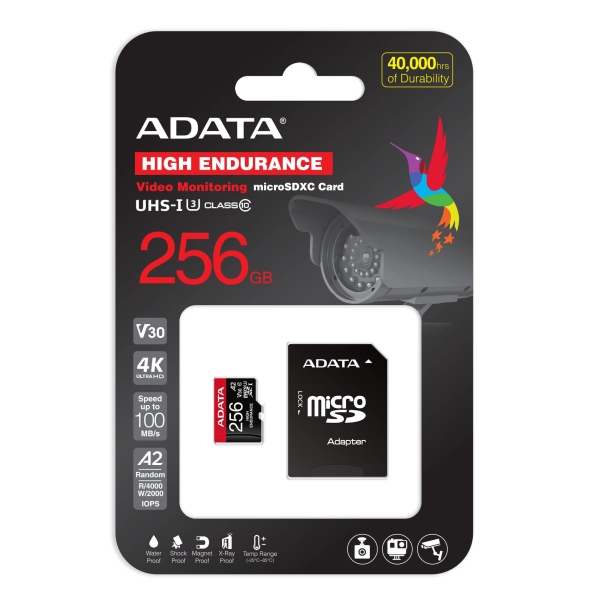 pamet-adata-256gb-microsdxc-uhs-i-u3-v30s-r100mb-s-adata-ausdx256gui3v30sha2-ra1