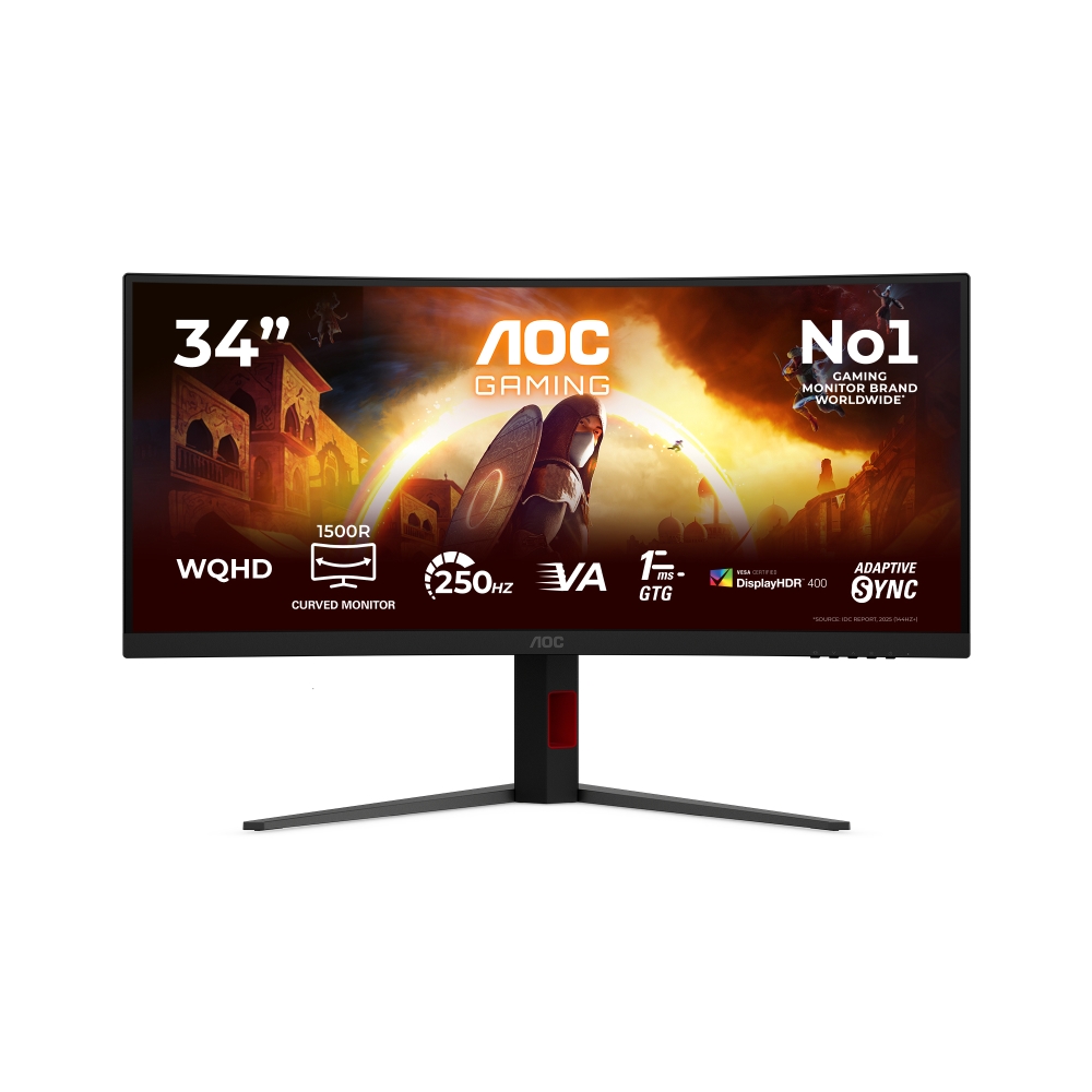 monitor-aoc-cu34g4zca-34-curved-1500r-fast-va-aoc-cu34g4zca