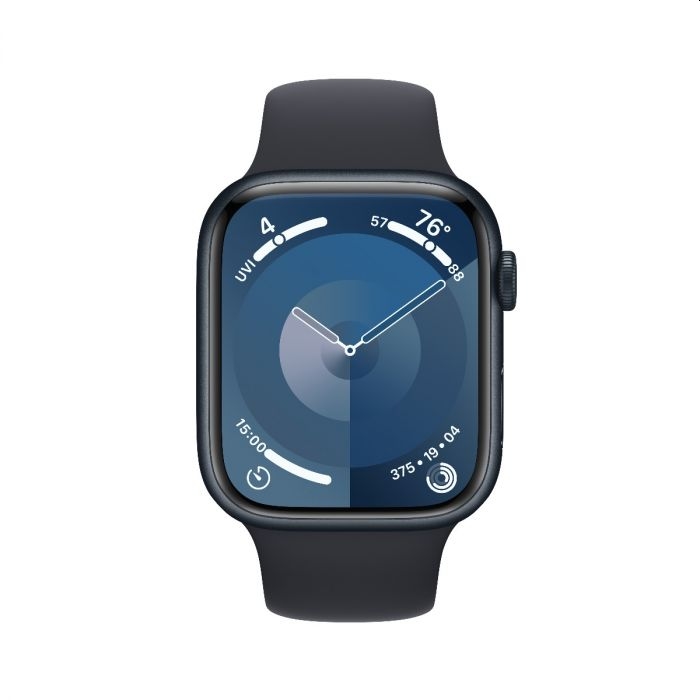 Chasovnik-Apple-Watch-Series-9-GPS-45mm-Midnight-Al-APPLE-MR993QC-A