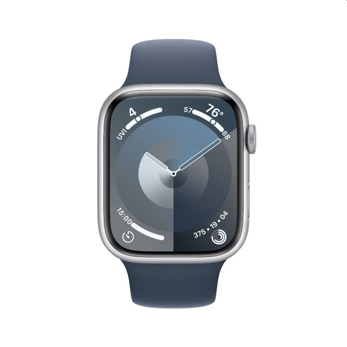 Chasovnik-Apple-Watch-Series-9-GPS-45mm-Silver-Alum-APPLE-MR9D3QC-A