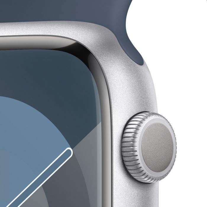 Chasovnik-Apple-Watch-Series-9-GPS-45mm-Silver-Alum-APPLE-MR9D3QC-A