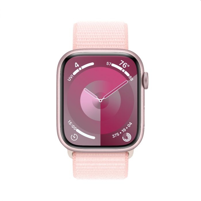 Chasovnik-Apple-Watch-Series-9-GPS-45mm-Pink-Alumin-APPLE-MR9J3QC-A