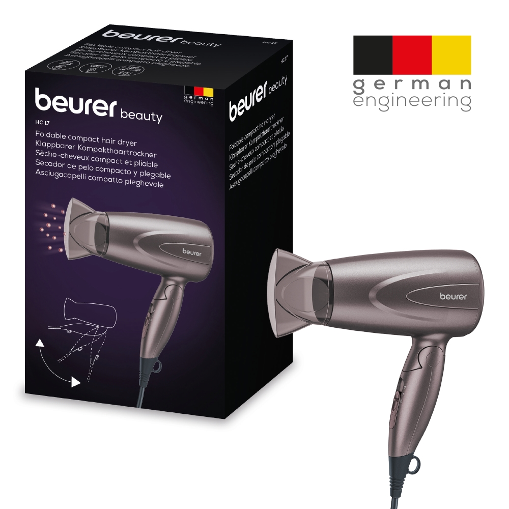 Seshoar-Beurer-HC-17-Hair-dryer-1-300-W-ergonomic-BEURER-10072-BEU