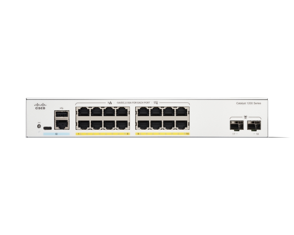 komutator-cisco-catalyst-1200-16-port-ge-poe-2x1-cisco-c1200-16p-2g