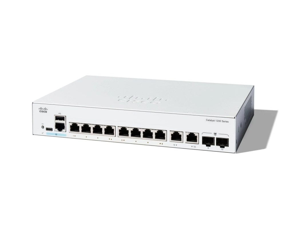 komutator-cisco-catalyst-1200-8-port-ge-ext-ps-2-cisco-c1200-8t-e-2g