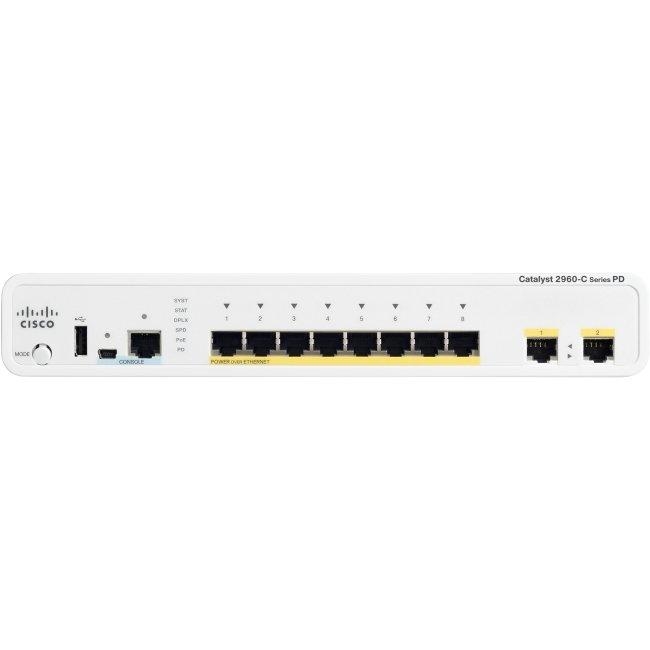 komutator-cisco-catalyst-2960c-pd-pse-switch-8-fe-cisco-ws-c2960cpd-8pt-l