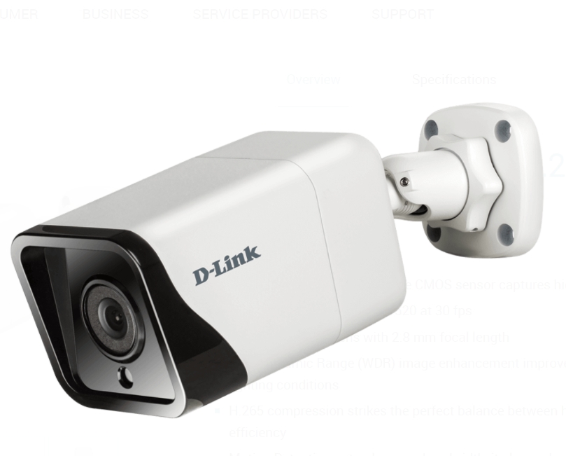 kamera-d-link-8-megapixel-h-265-outdoor-bullet-cam-d-link-dcs-4718e