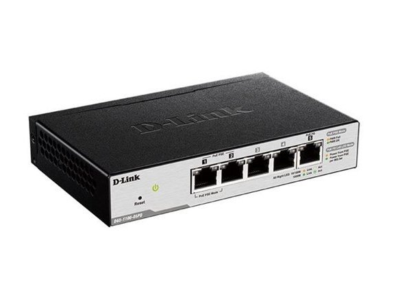 komutator-d-link-5-port-gigabit-poe-smart-switch-w-d-link-dgs-1100-05pd