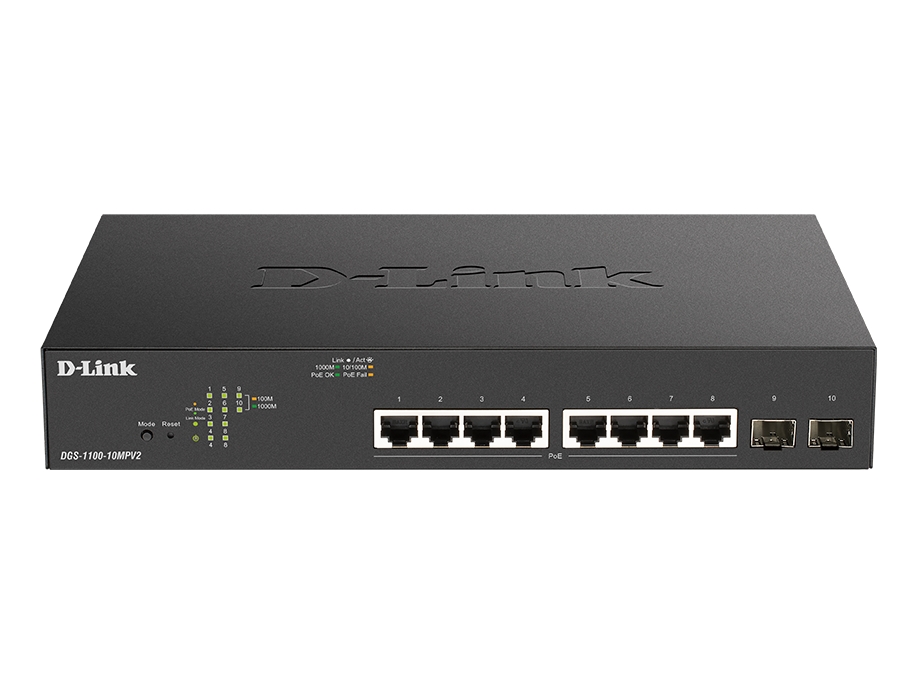 komutator-d-link-10-port-poe-gigabit-smart-manage-d-link-dgs-1100-10mpv2