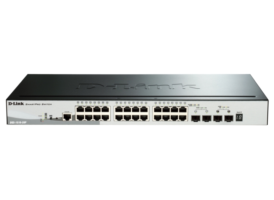 komutator-d-link-28-port-gigabit-stackable-smartpr-d-link-dgs-1510-28p