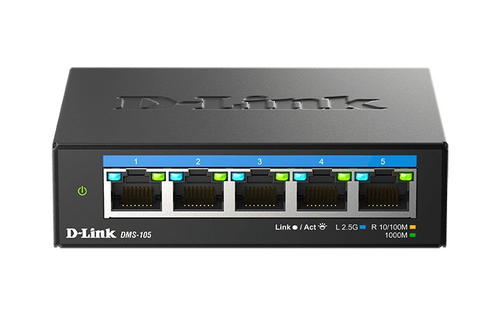 komutator-d-link-5-port-multi-gigabit-unmanaged-sw-d-link-dms-105