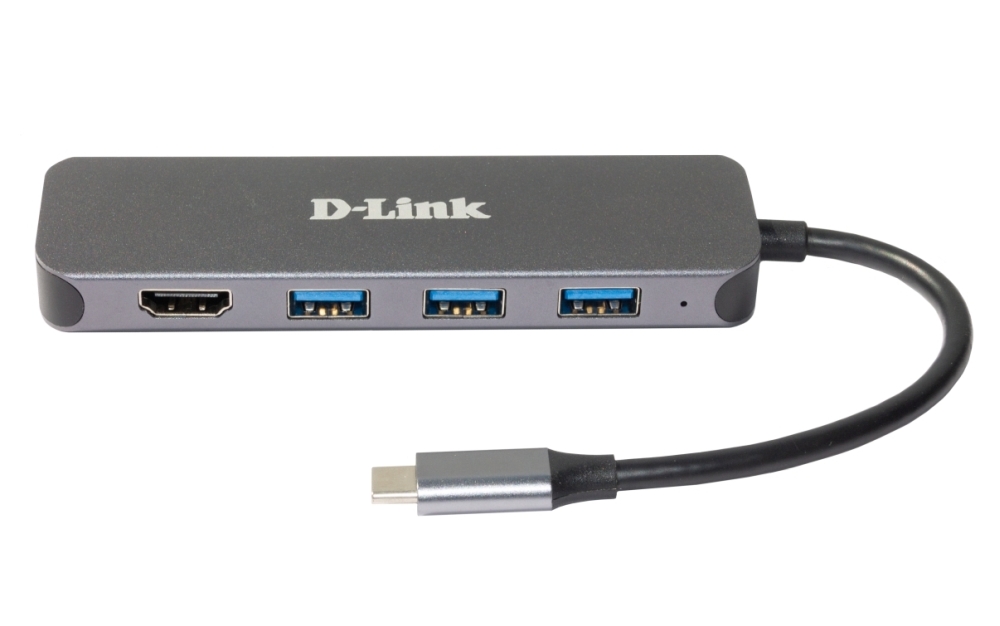 USB-hab-D-Link-5-in-1-USB-C-Hub-with-HDMI-Power-De-D-LINK-DUB-2333