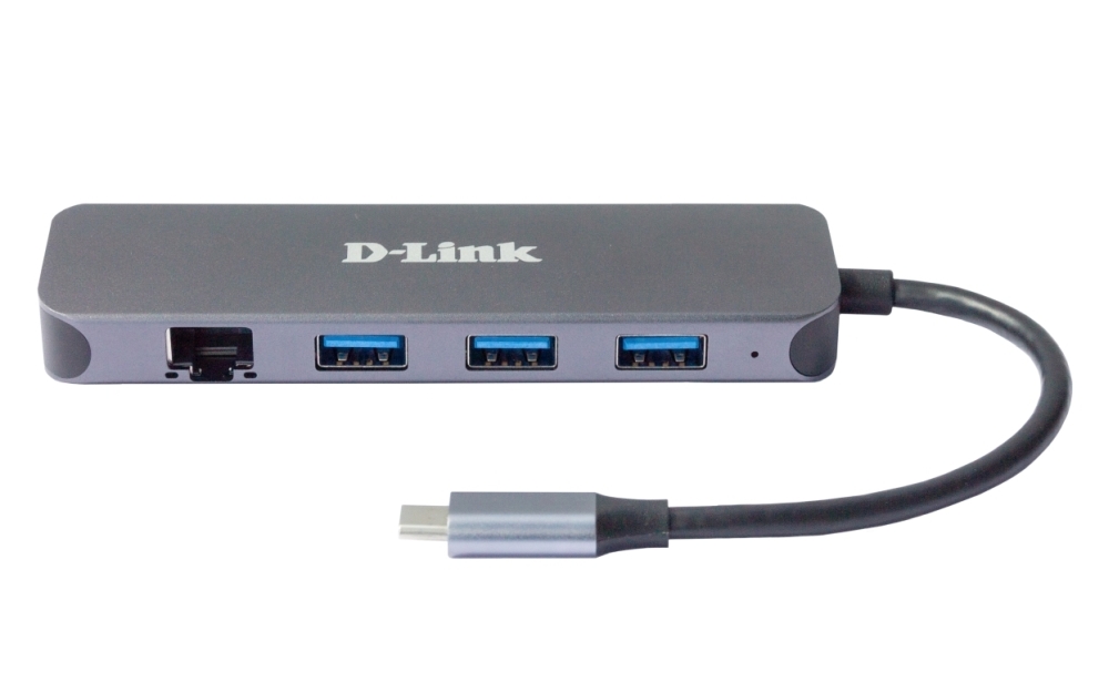 USB-hab-D-Link-5-in-1-USB-C-Hub-with-Gigabit-Ether-D-LINK-DUB-2334
