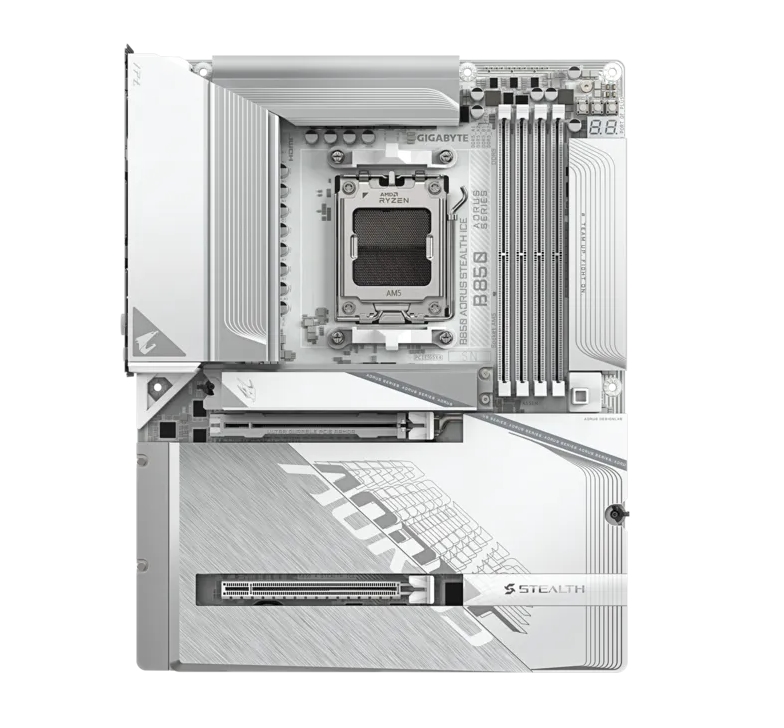 danna-platka-gigabyte-b850-aorus-stealth-ice-gigabyte-b850-a-stealth-ice