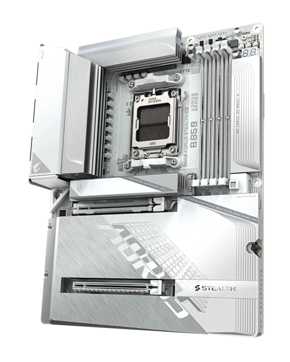 danna-platka-gigabyte-b850-aorus-stealth-ice-gigabyte-b850-a-stealth-ice