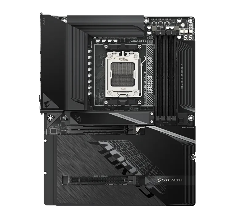 danna-platka-gigabyte-b850-aorus-stealth-gigabyte-b850-a-stealth