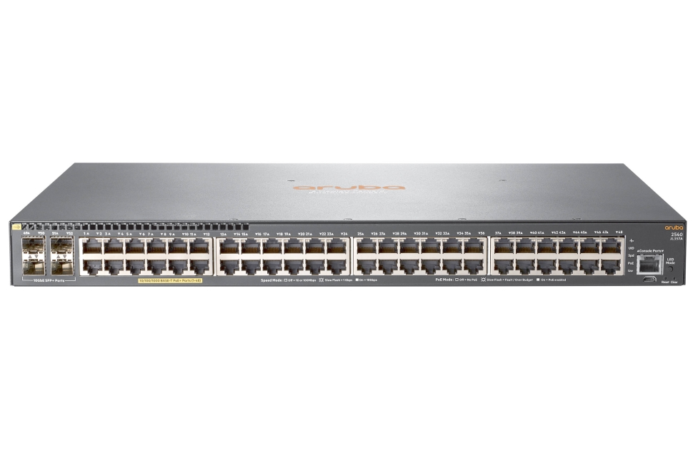 komutator-aruba-2540-48g-poe-4sfp-switch-hpe-jl357a
