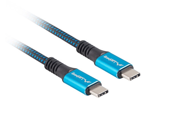 Kabel-Lanberg-USB-C-M-M-4-0-cable-1-2m-100W-8K-30H-LANBERG-CA-CMCM-45CU-0012-BK