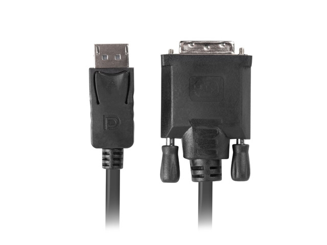 kabel-lanberg-display-port-m-v1-2-dvi-d-m-2-lanberg-ca-dpdv-10cu-0030-bk
