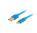 Kabel-Lanberg-USB-C-M-USB-A-M-2-0-cable-1-8-LANBERG-CA-USBO-22CU-0018-BL