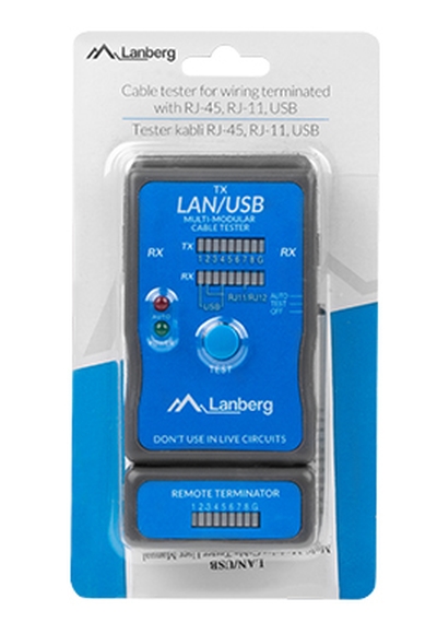Instrument-Lanberg-cable-tester-for-wiring-termina-LANBERG-NT-0403