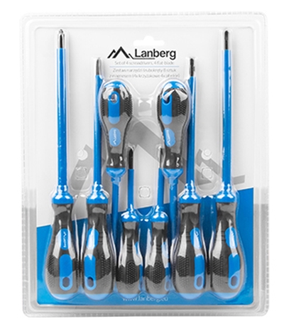 Instrument-Lanberg-set-of-4-screwdrivers-4-flat-b-LANBERG-NT-0802