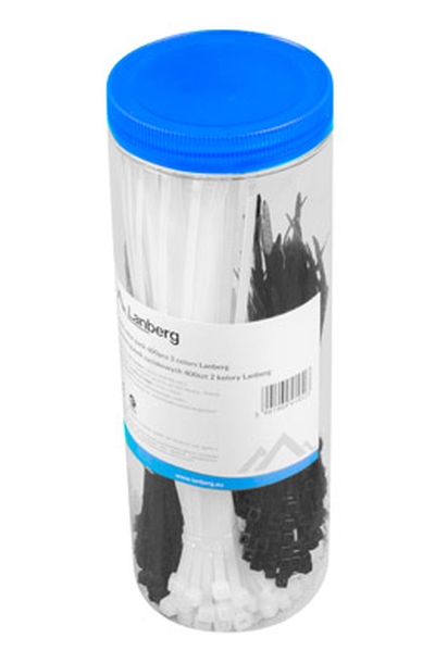 kabelna-vrazka-lanberg-cable-tie-set-400pcs-2-colo-lanberg-org01-bvp400-mc2