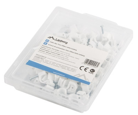 kabelen-klips-lanberg-cable-clips-7mm-100pcs-whit-lanberg-org01-cc70-102