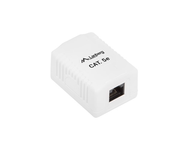 konektor-lanberg-surface-mount-box-cat-5e-utp-unsh-lanberg-ou5-0001-w