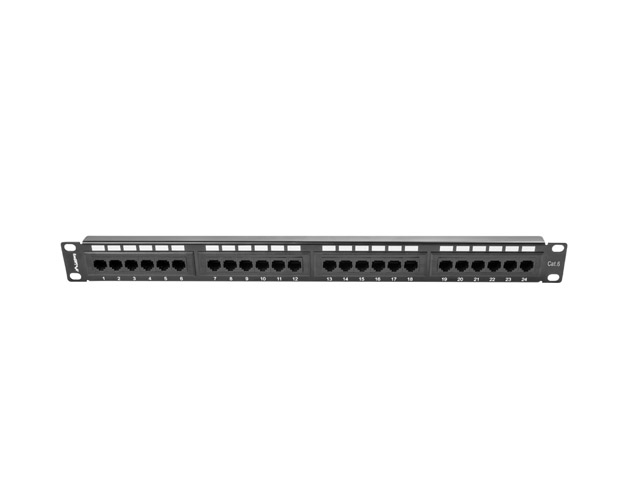 pach-panel-lanberg-patch-panel-24-port-1u-cat-6-bl-lanberg-ppu6-1024-b