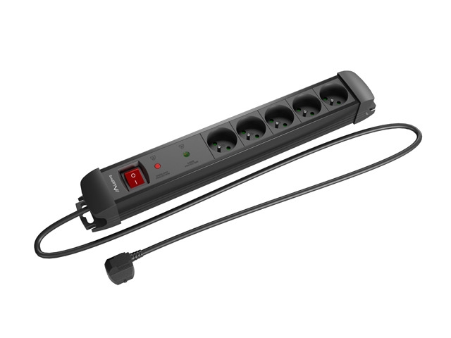 razklonitel-lanberg-surge-protector-sp1-5m-5-x-fre-lanberg-sp1-05e-0500-bk