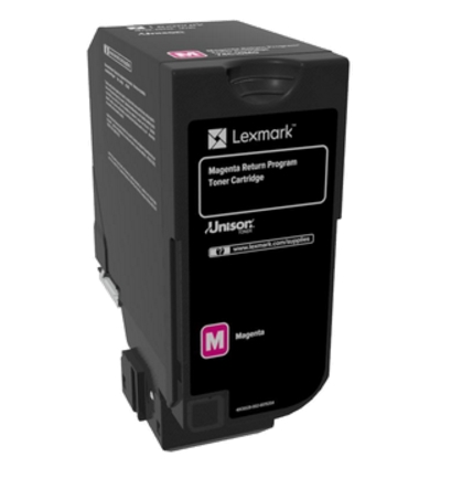 konsumativ-lexmark-magenta-return-programme-toner-lexmark-74c20m0
