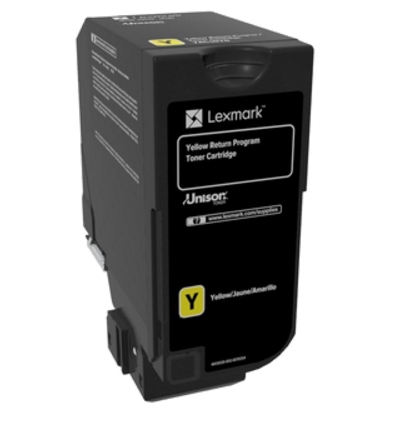konsumativ-lexmark-yellow-return-programme-toner-c-lexmark-74c20y0