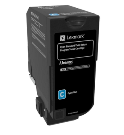 konsumativ-lexmark-cyan-standard-yield-return-prog-lexmark-74c2sc0