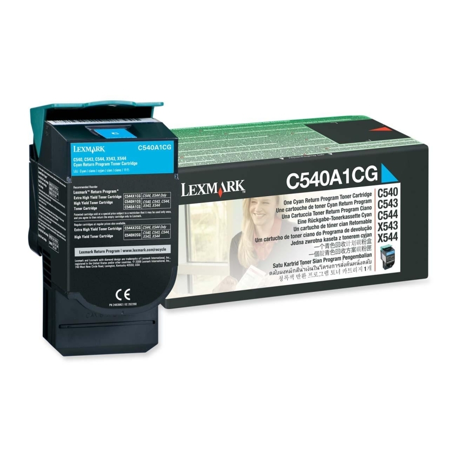 konsumativ-lexmark-c54x-x54x-cyan-return-programm-lexmark-c540a1cg