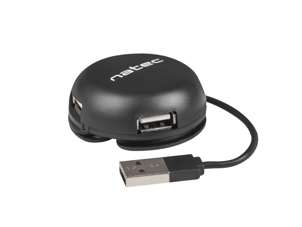 usb-hab-natec-usb-2-0-hub-bumblebee-4-port-black-natec-nhu-1330