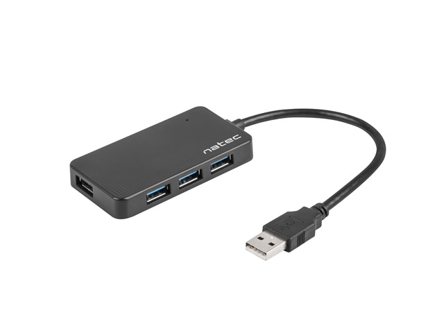 USB-hab-Natec-HUB-Moth-USB-3-0-4-Port-Black-NATEC-NHU-1342