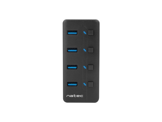 USB-hab-Natec-USB-3-0-Hub-Mantis-2-4-Port-On-Off-W-NATEC-NHU-1557