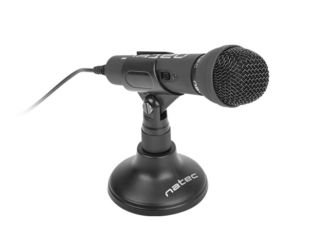 Mikrofon-Natec-microphone-adder-black-NATEC-NMI-0776