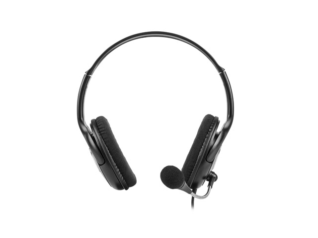 Slushalki-Natec-Headset-Bear-2-With-Microphone-Blac-NATEC-NSL-1178