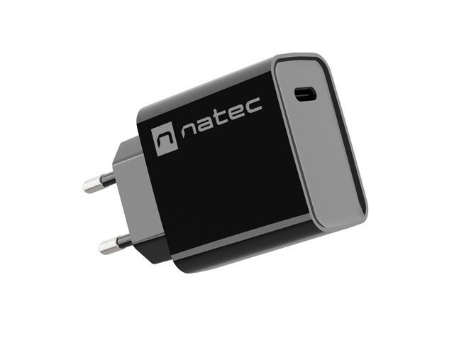 adapter-natec-usb-charger-ribera-1x-usb-c-20w-bla-natec-nuc-2060