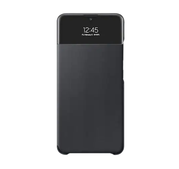 Kalaf-Samsung-A32-Smart-S-View-Wallet-Cover-Black-SAMSUNG-EF-EA325PBEGEE