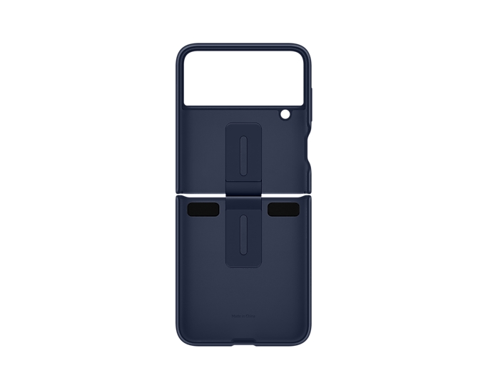 kalaf-samsung-flip4-silicone-cover-with-strap-navy-samsung-ef-pf721tnegww