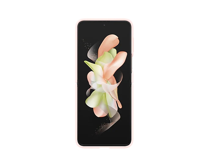 kalaf-samsung-flip4-silicone-cover-with-strap-pink-samsung-ef-pf721tpegww