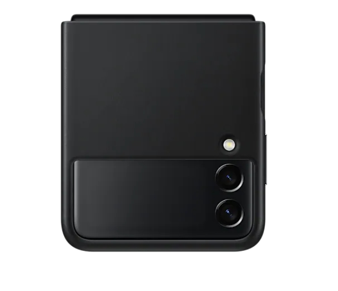 kalaf-samsung-galaxy-z-flip-3-leather-cover-black-samsung-ef-vf711lbegww