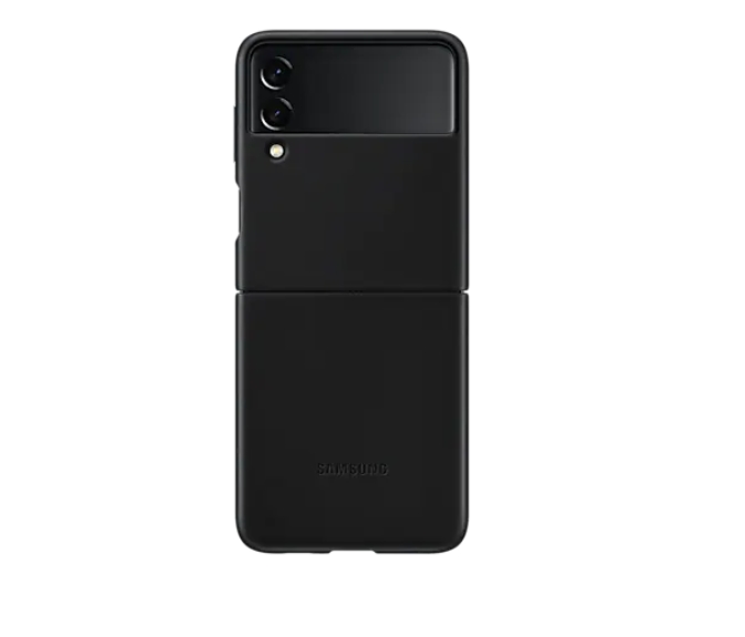 kalaf-samsung-galaxy-z-flip-3-leather-cover-black-samsung-ef-vf711lbegww