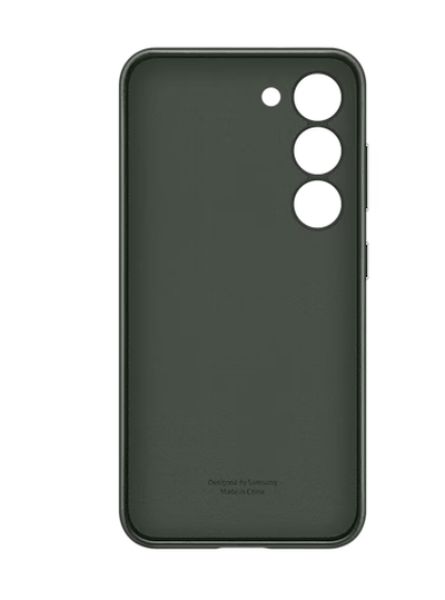 Kalaf-Samsung-S23-S911-Leather-Cover-Green-SAMSUNG-EF-VS911LGEGWW