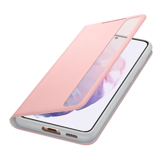 kalaf-samsung-s21-smart-clear-view-cover-pink-samsung-ef-zg991cpegee