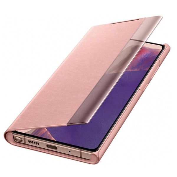 kalaf-samsung-note-20-clear-view-cover-mystic-bron-samsung-ef-zn980caegeu