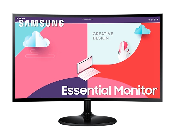 Monitor-Samsung-24C364-24-Curved-LED-IPS-75-Hz-SAMSUNG-LS24C364EAUXEN